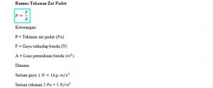 15 Contoh Soal Tekanan Zat Padat 2024: Rumus & Jawaban