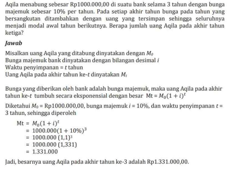 Contoh Soal Eksponen Kelas 10: Jawaban & PDF